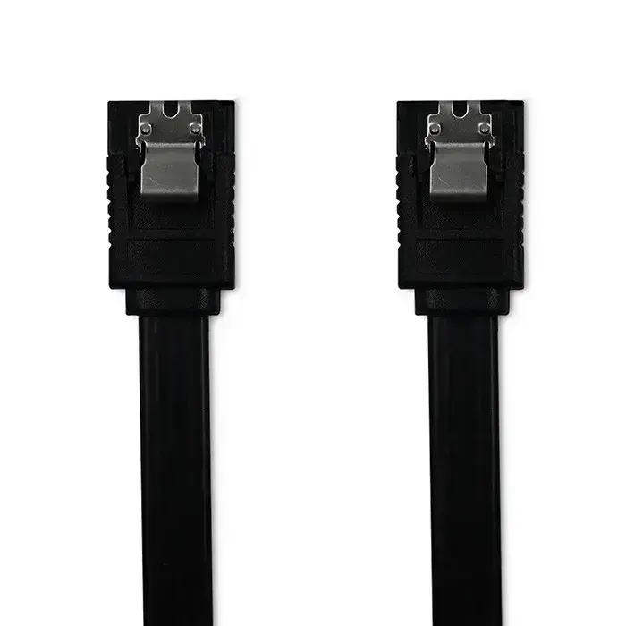 Qoltec  SATA III male / SATA III male cable | 0.5m | black Foto 2