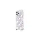DKNY Liquid Glitter Checkered Pattern Case for iPhone 15 Pro Max Pink — Foto 7