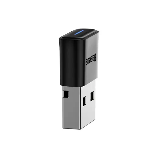 Baseus BA04 mini Bluetooth 5.0 adapteris USB uztvērējs datora raidītājs melns (ZJBA000001) Foto 18