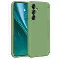 Etteri Silicone case for Samsung Galaxy A55 5G light green Фото num