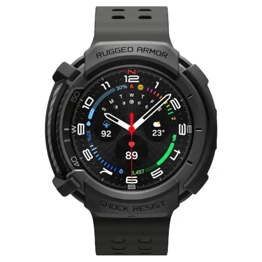 SPIGEN RUGGED ARMOR SAMSUNG GALAXY WATCH 8 CLASSIC (46 MM) MATTE BLACK Foto 5