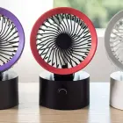 Desk fan powered by USB A LLD-F87U black Foto 6