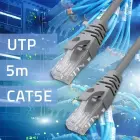 Qoltec Ethernet LAN network cable | Cat5e | UTP | 1Gbps | 5m — Photo 2