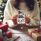 TEL PROTECT Christmas Case for Samsung S23 Ultra Design 3 Clear — Photo 5