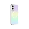 AmazingThing Minimal Mag Case with Magnetic Ring for Samsung Galaxy S25 Edge - Iridescent Photo