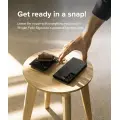Ringke Folio Signature Flip Leather Case for Samsung Galaxy S22 + (S22 Plus) Black (FSS118R262) Photo