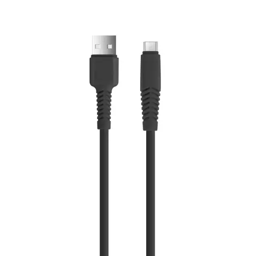 Setty USB - micro cable 3 m 2A KSA-M-321 black Foto 1