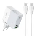 LDNIO A2620C зарядное устройство | 65W | USB-A, USB-C | с проводом USB-C на USB-C в комплекте Фото num