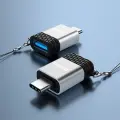 BWOO Adapter USB - USB-C Gray OTG BZ-35 Фото num