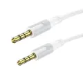 Borofone Cable BL19 Creator - jack 3,5mm to jack 3,5mm - 1 metre white Photo