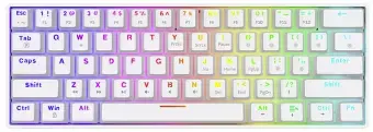 Klaviatūra Savio Mechanical WHITEOUT X2 OUTEMU BLUE