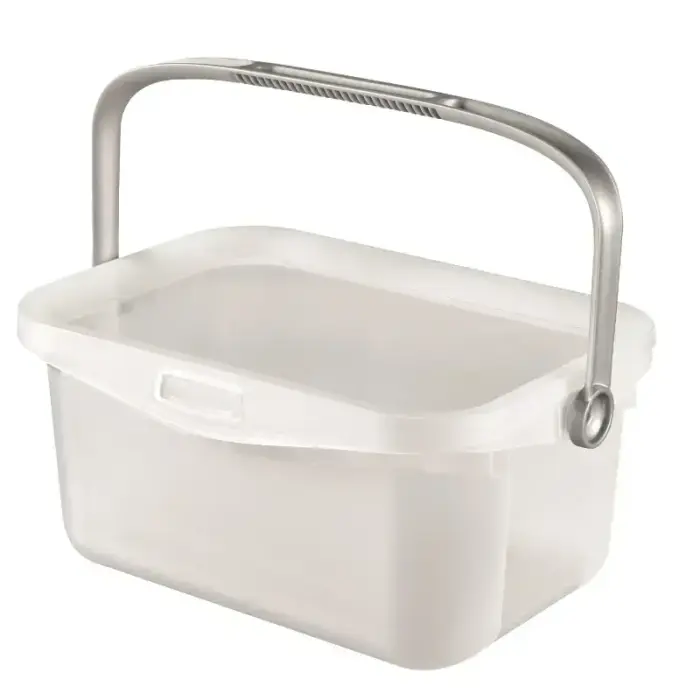 Box with lid and handle Multiboxx 3L 26x18x11cm transparent
