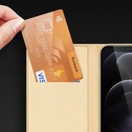 Dux Ducis Skin Pro Bookcase type case for iPhone 13 Pro Max pink Photo