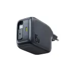 Baseus EnerCore CJ11 45W Wall Charger with USB-C Port and Retractable USB-C Cable - Black Foto 1