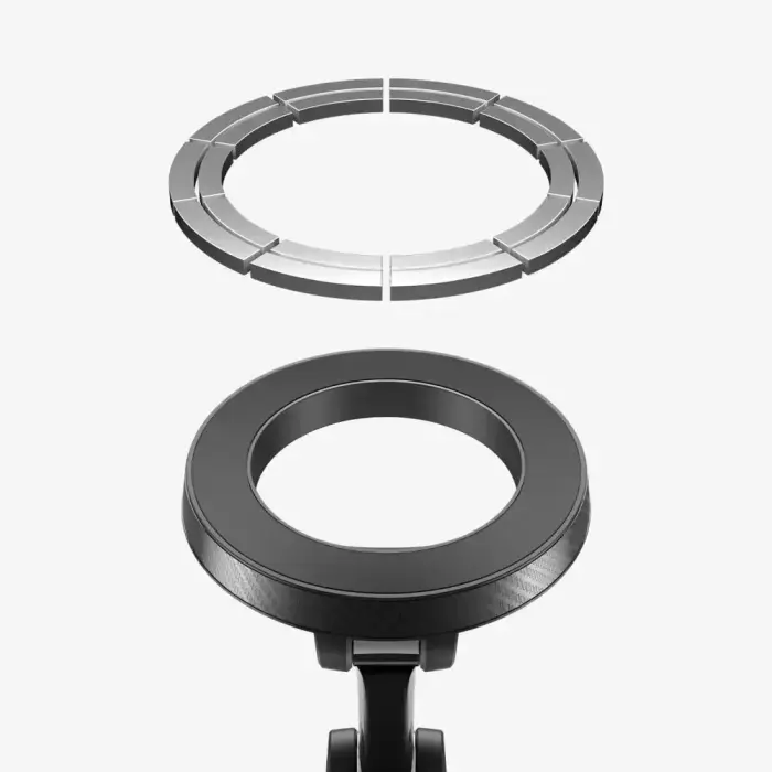 SPIGEN MFT36 VACUUMLOCK MAGNETIC MAGSAFE DASHBOARD CAR MOUNT BLACK Photo