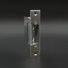 Qoltec Electric strike With lock and memory + mounting plate | 12V | Stainless steel Foto 6