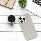 Tel Protect Silicone Premium phone case for iPhone 16 Pro Max gray — Photo 5