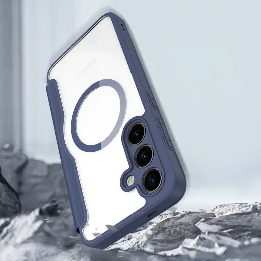 Dux Ducis Skin X Pro case for Samsung S24+ with magnetic ring and flap - blue Foto 11