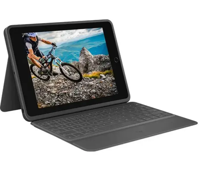 Logitech Cover and keyboard Rugged Folio / 920-009313 Graphite