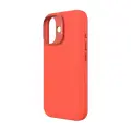 Decoded AntiMicrobial Silicone Stacks Backcover with MagSafe for iPhone 16 - Orange Фото num