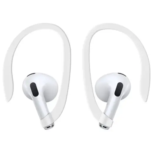 UNIQ case Nexo AirPods 4 + Ear Hooks Silicone pacific blue Foto 6