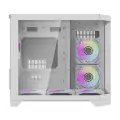 Darflash FT418 computer case + 6 aRGB fans (white) — Foto 4