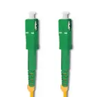 Qoltec Patchcord fiber optic SC/APC - SC/APC | Singlemode | 9/125 | G652D | Simplex | 15m — Foto 2