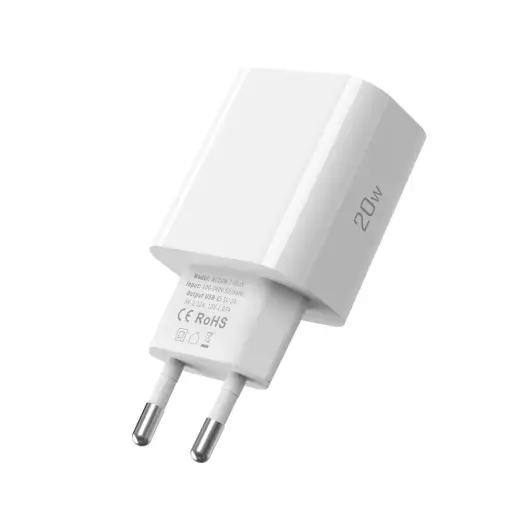 Tech-Protect NC20W Wall Charger with 100 cm USB-C | Lightning Cable - White Foto 5