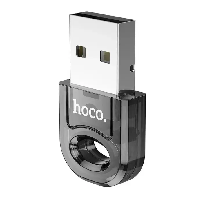 Adapter USB A bluetooth Hoco UA28 transparent black Photo