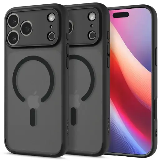Spigen Ultra Hybrid MagSafe Case for iPhone 17 Pro - Black