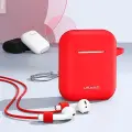 USAMS Etui ochronne do AirPods siliconczerwony|red BH423AP04 (US-BH423) Photo