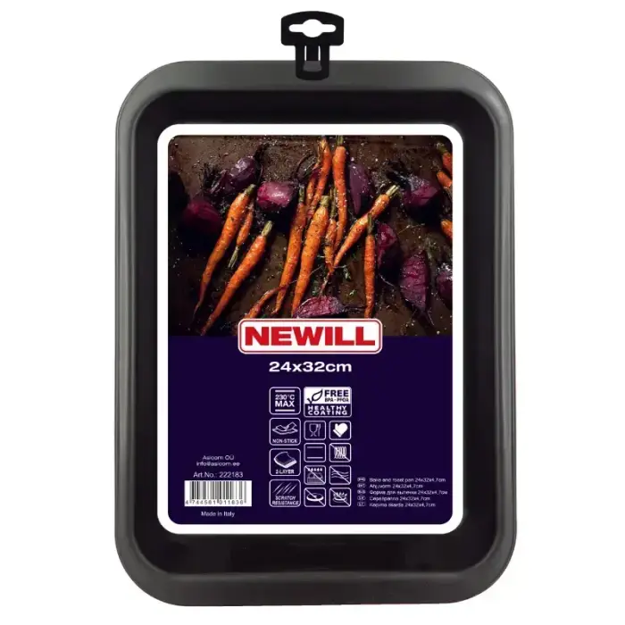 Форма для запекания 24x32x4,7см черная Фото num