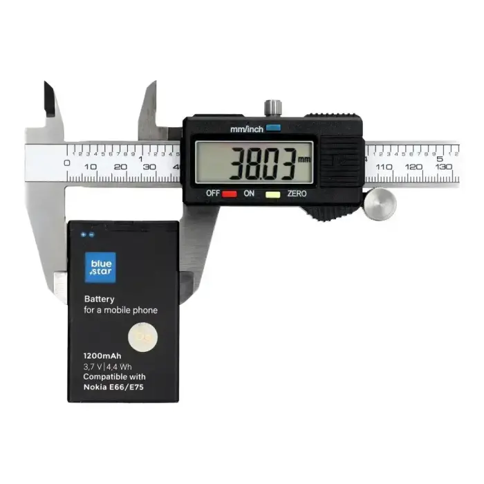 Battery for Nokia E66 / E75 / C5-03 / 3120 Classic / 8800 Arte Saphire 1200 mAh Blue Star Premium Foto 3