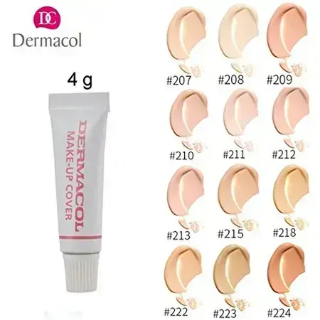 Dermacol Make-up Sampler 218 221 222 223 224 (4g) Foto 1