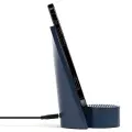 Lexon City Energy Pro 10W Wireless Charger with Bluetooth Speaker dark blue LD145DB Фото num