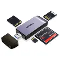 Ugreen USB 3.0 SD | micro SD karšu lasītājs pelēks (50541) Foto 2