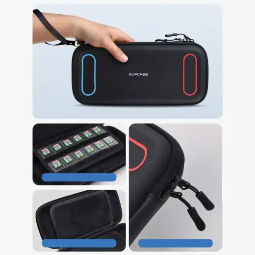 SUPCASE CARRYING MINI NINTENDO SWITCH 2 BLACK Foto 4