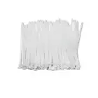 Qoltec Reusable Self-locking cable tie | 4.8*200 mm | Nylon UV | White Foto 11