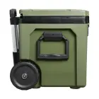 Aukstuma kaste ar riteņiem The Easy-Carry Outdoor Wheeled Cooler 47L tumši zaļa  Foto 5