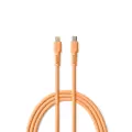 COLORUM CK60-AC-10 data transfer and charging cable | USB-A to USB-C | 15W | 1.8m | orange Photo