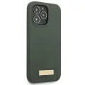Guess GUHMP13LSPLA iPhone 13 Pro | 13 6,1" zielony|khaki hard case Silicone Logo Plate MagSafe Foto 4