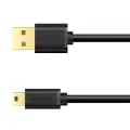 Kabelis USB 2.0 UGREEN 10355B, male, mini USB, 1m Foto 2