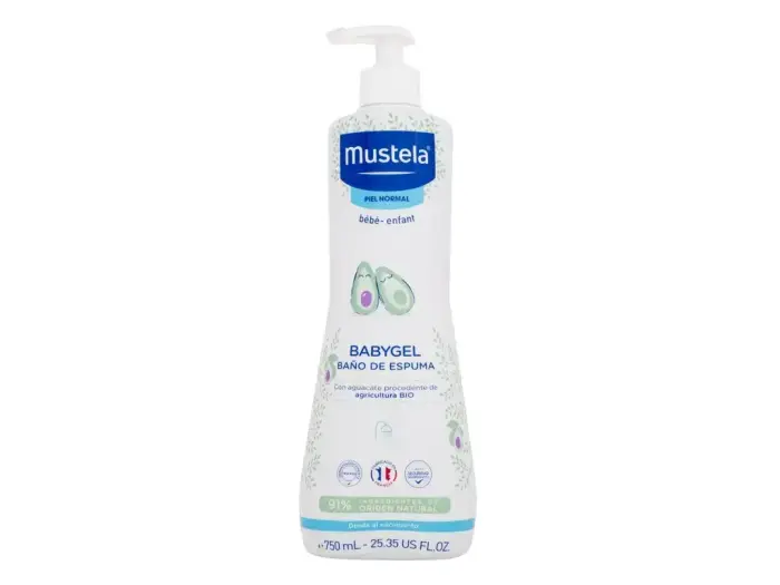 Mustela Bébé Multi-Sensory Bubble Bath Shower Gel 750 ml
