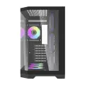 Darflash FT418 PRO computer case + 7 aRGB fans (black) — Foto 4