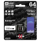 GoodRam memory card IRDM 64GB microSD UHS-I U3 V30 with adapter Фото num