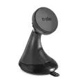 Magnetic car holder with Wide Line suction cup Black Photo
