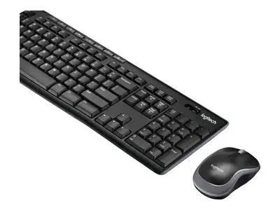 Logitech Keyboard and Mouse Set MK270 - Black Фото num