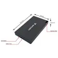 Verbatim Mini Dysk SSD 512GB USB-C 3.2    + kabel USB-C|USB-C-USB-A metalowy|metal 32030 Foto 2