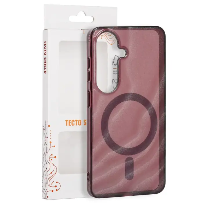 Tecto Shield Desert Mag case for Samsung Galaxy S26 mahogany