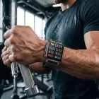 Smartwatch TITMO Vector E-500 (AMOLED, ECG, GPS, Safety mode, fall detection, bluetooth call) black 0INT — Фото 5